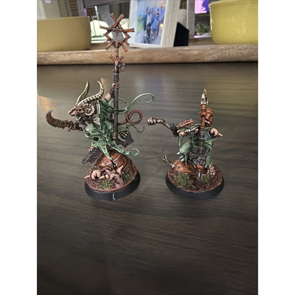 Warhammer Age Of Sigmar Skaven Grey Seer And Warlock Engineer